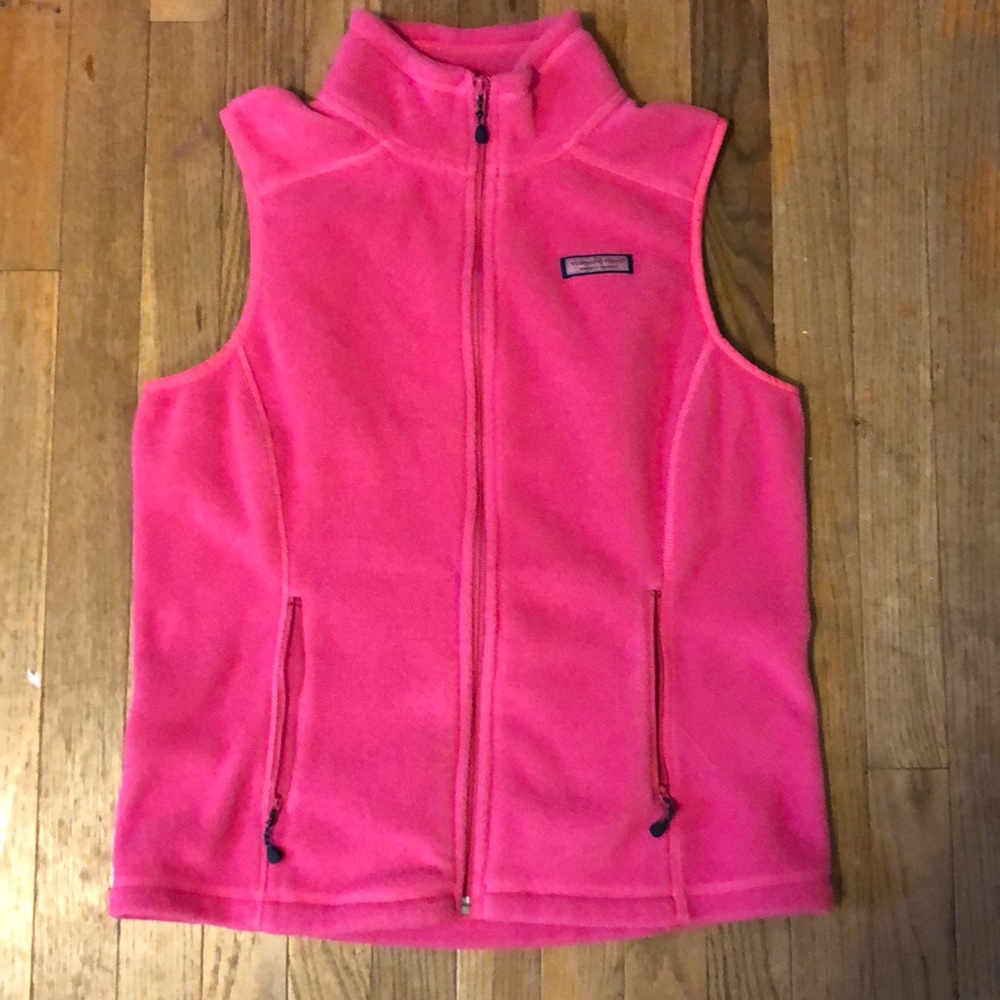 Vineyard vines pink vest
